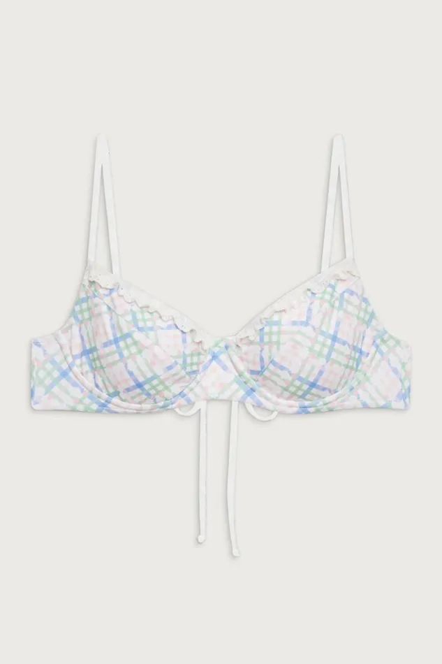 Frankies Bikinis Bikinis Women X DJERF AVENUE Matilda Underwire Bikini Top Cottage Meadow