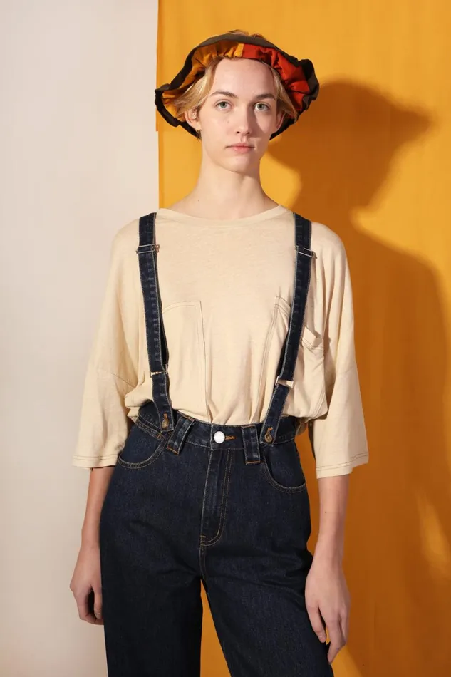 Frill Scrunchie Patchwork Shop LF Markey Headwear
