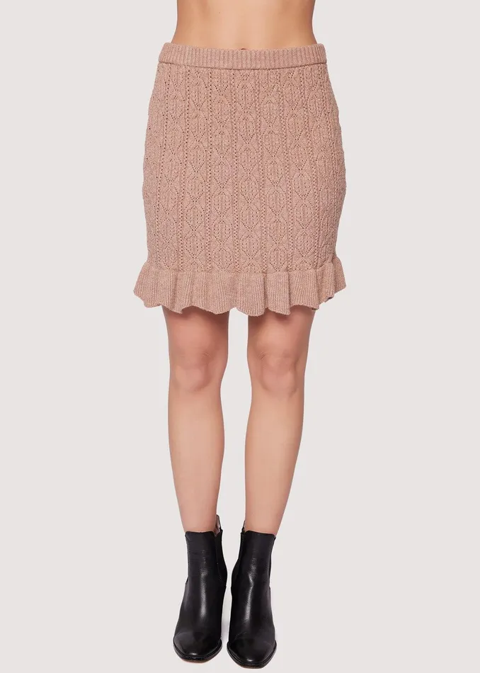 Georgia Mini Skirt Moss Women Lost Wander Skirts