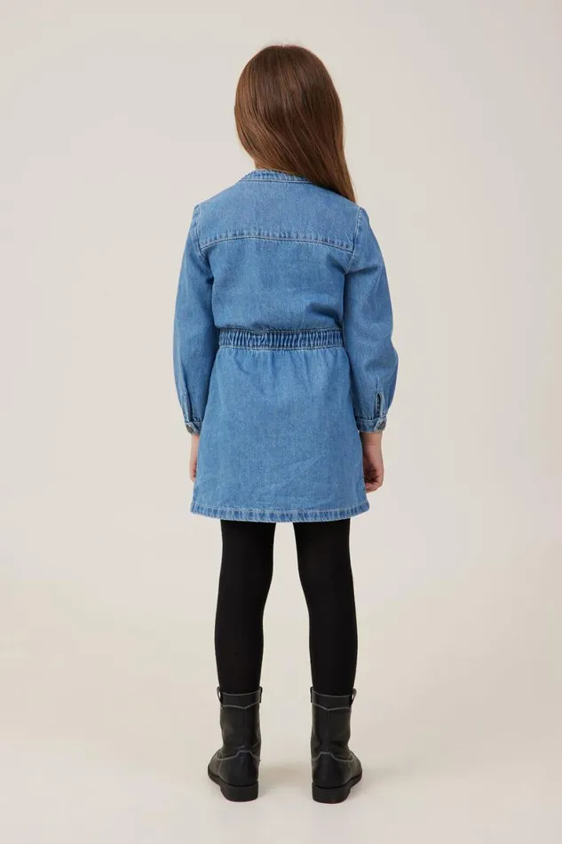 Girls 214 Dresses Cotton On Maria Denim Dress Weekend Wash