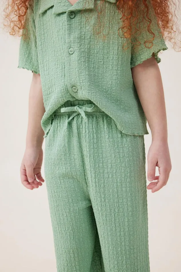 Girls 214 Leggings Pants and Jeans Cotton On Hallie Pant Smashed Avo