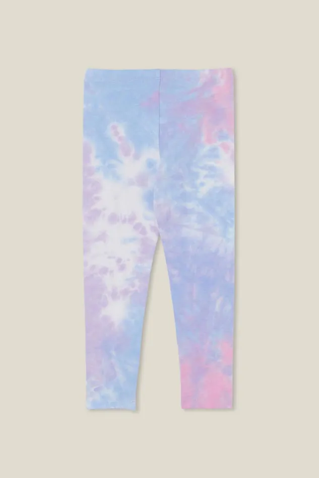 Girls 214 Leggings Pants and Jeans Cotton On Huggie Tights Lilac Droptie Dye