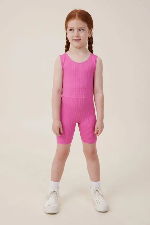 Girls 214 Tops and TShirts Cotton On Imani Seamfree Top Raspberry Pink
