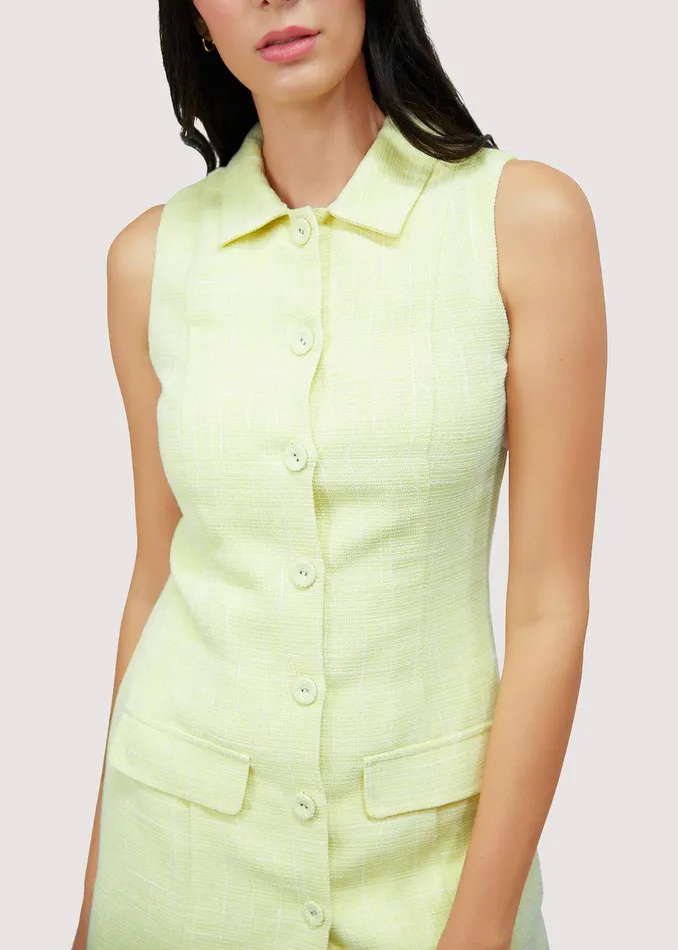 Golden Hour Mini Dress Yellow Women Lost Wander Dresses