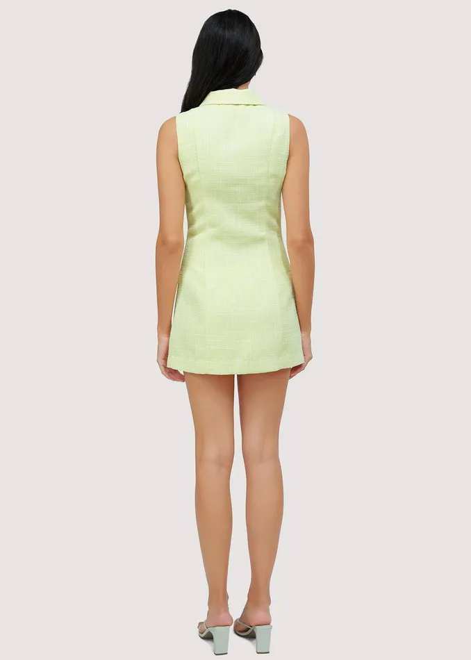 Golden Hour Mini Dress Yellow Women Lost Wander Dresses