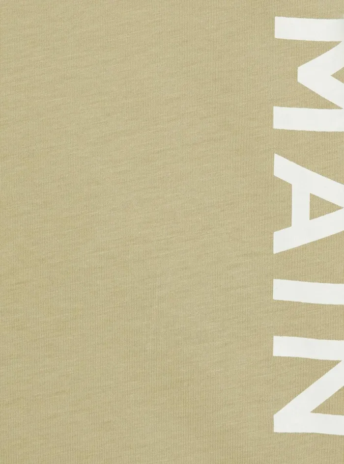 Golden Tshirt Green Kids Balmain