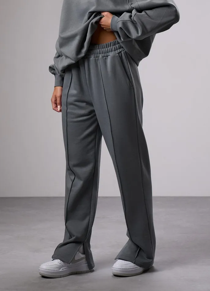 Gym King CoOrds Women GKW Sports Luxe Straight Leg Jogger 8211 Dark Sage