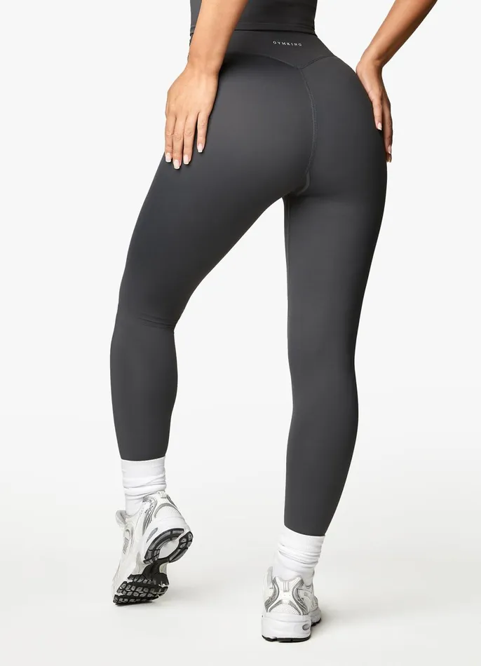 Gym King Gymwear Women 365 Legging 8211 Oyster Grey
