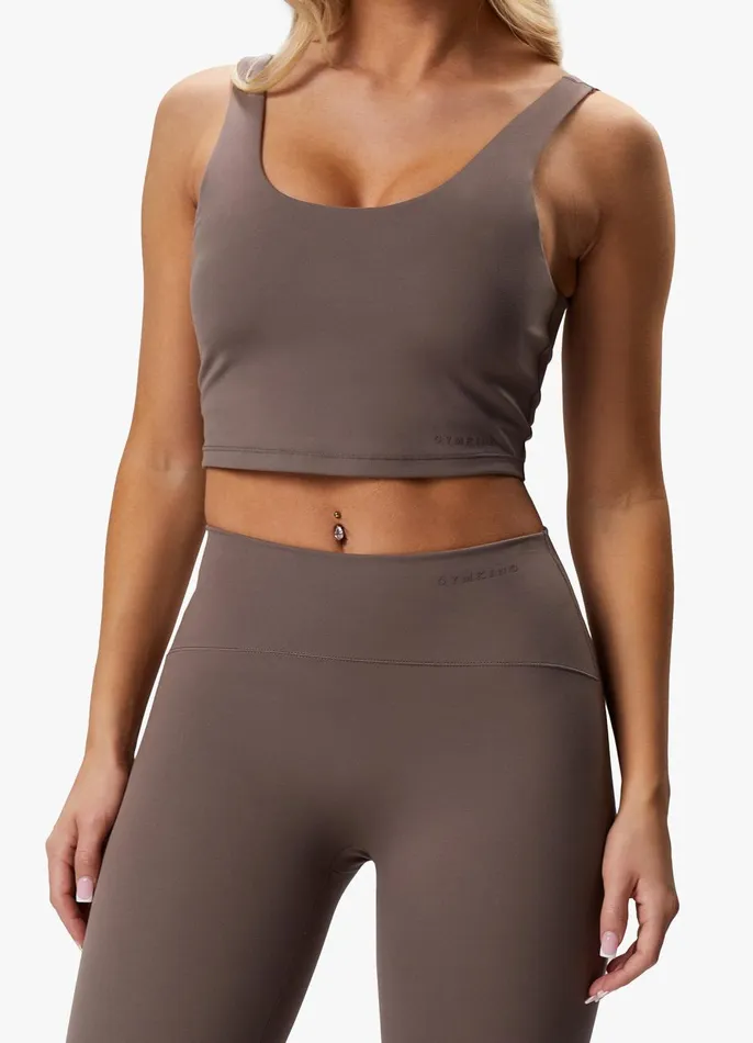 Gym King Gymwear Women Peach Luxe Legging 8211 Praline Luxe