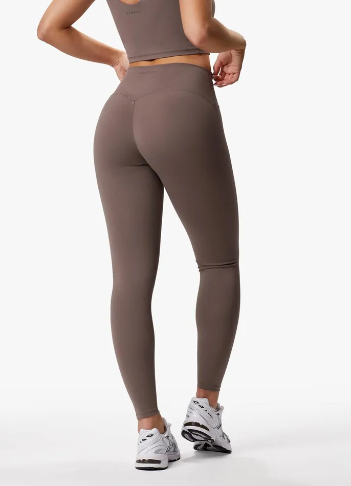 Gym King Gymwear Women Peach Luxe Legging 8211 Praline Luxe
