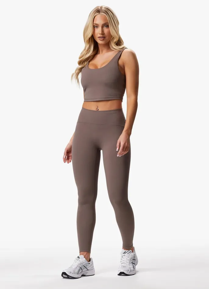 Gym King Gymwear Women Peach Luxe Legging 8211 Praline Luxe