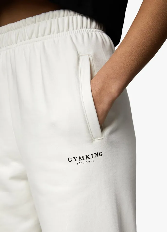 Gym King Joggers Women Established Relaxed Fit Jogger 8211 Cream