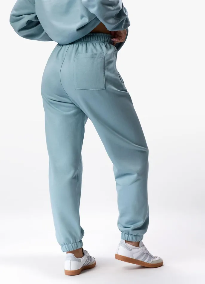 Gym King Joggers Women Established Relaxed Fit Jogger 8211 Stone Blue