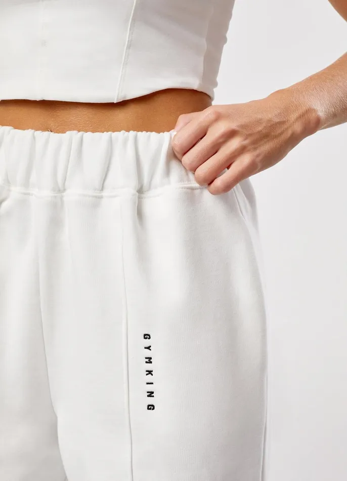 Gym King Joggers Women GKW Seam Detail Jogger 8211 Cream