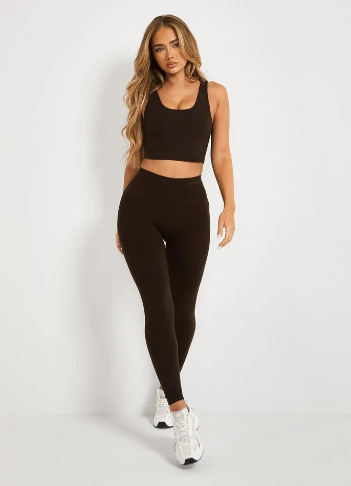 Gym King Leggings Women Peach Luxe Legging 8211 Cocoa Luxe