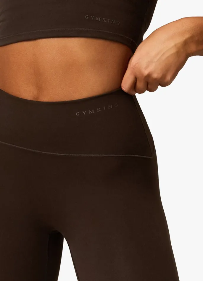 Gym King Leggings Women Peach Luxe Legging 8211 Cocoa Luxe