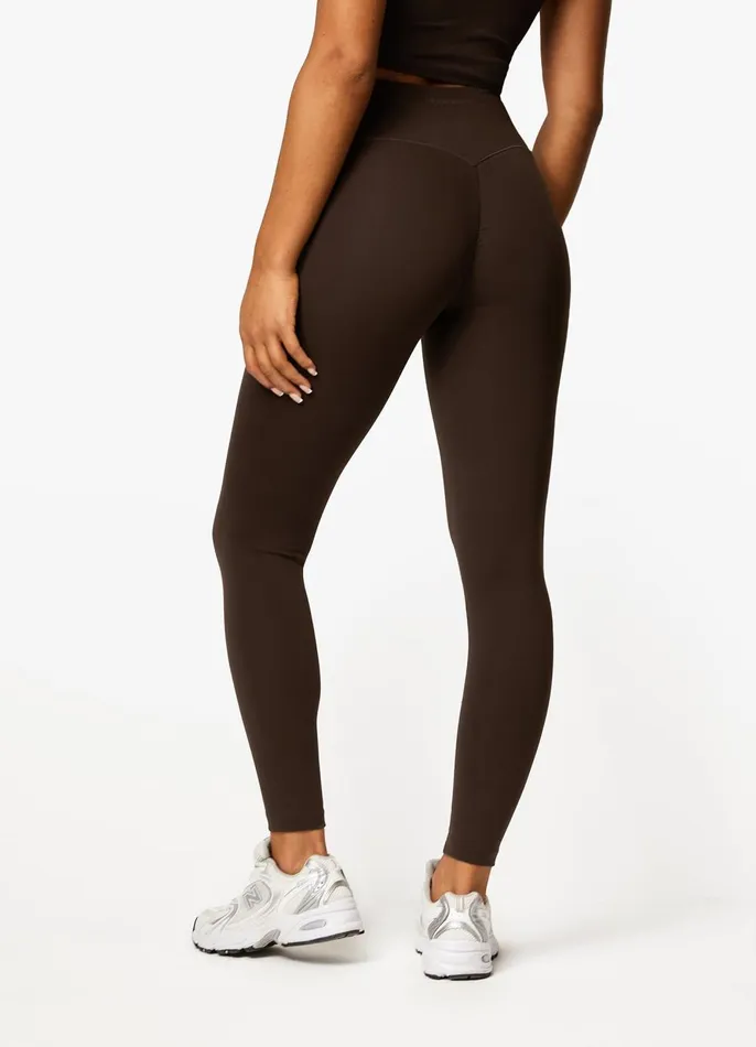Gym King Leggings Women Peach Luxe Legging 8211 Cocoa Luxe