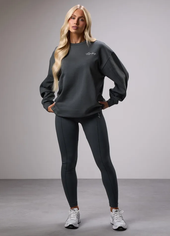 Gym King Leggings Women Reset Legging 8211 Green Smoke