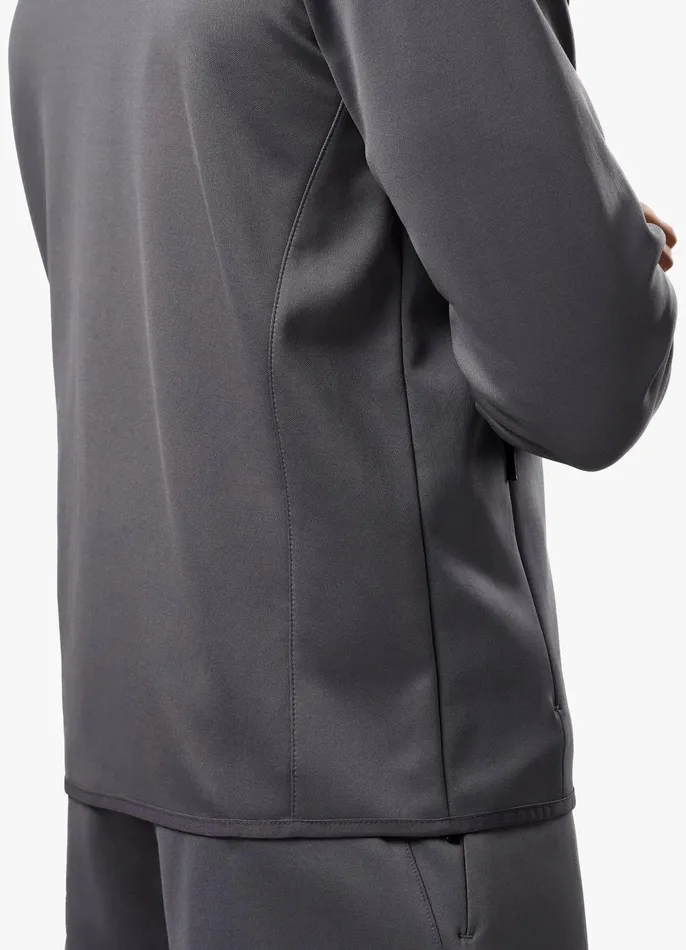 Gym King Outerwear Men Alpha Poly Bomber Jacket 8211 Graphite