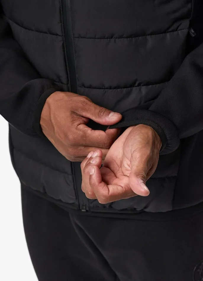 Gym King Outerwear Men Hybrid Jacket 8211 Black