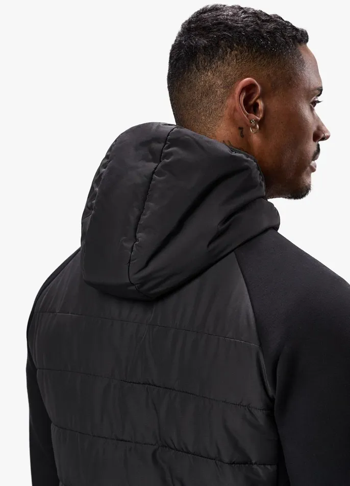Gym King Outerwear Men Hybrid Jacket 8211 Black