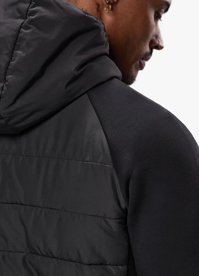 Gym King Outerwear Men Hybrid Jacket 8211 Black