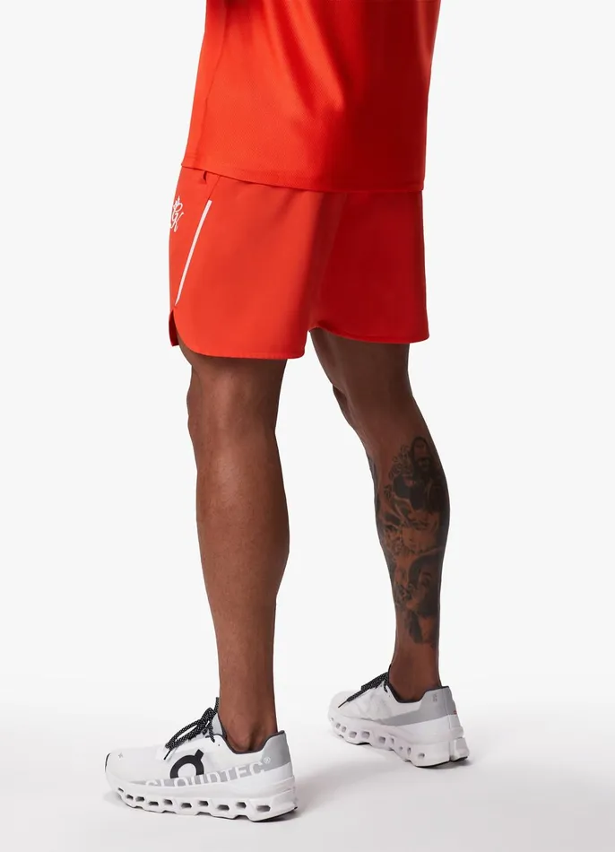 Gym King Shorts Men Flex 6034 Short 8211 Chilli RedWhite