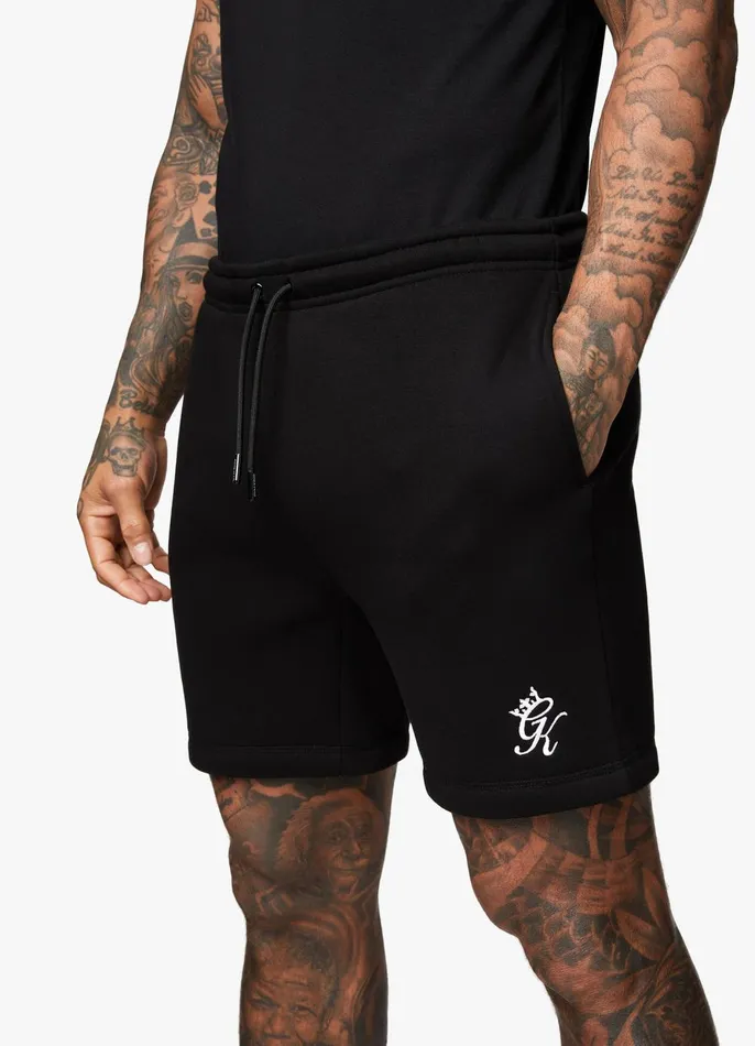 Gym King Shorts Men Fundamental Fleece Short 8211 Black