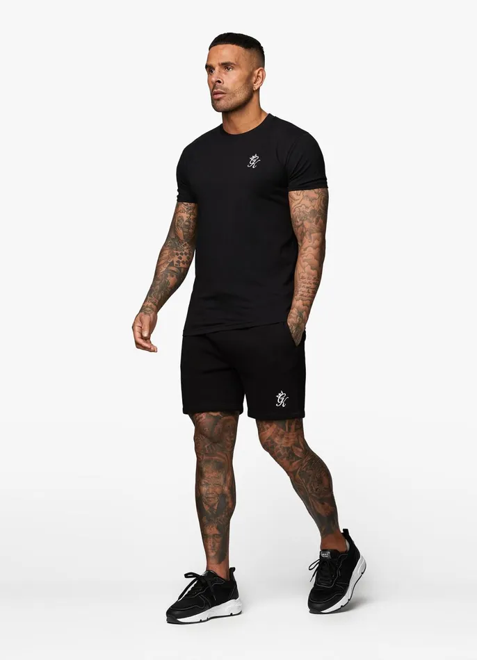 Gym King Shorts Men Fundamental Fleece Short 8211 Black