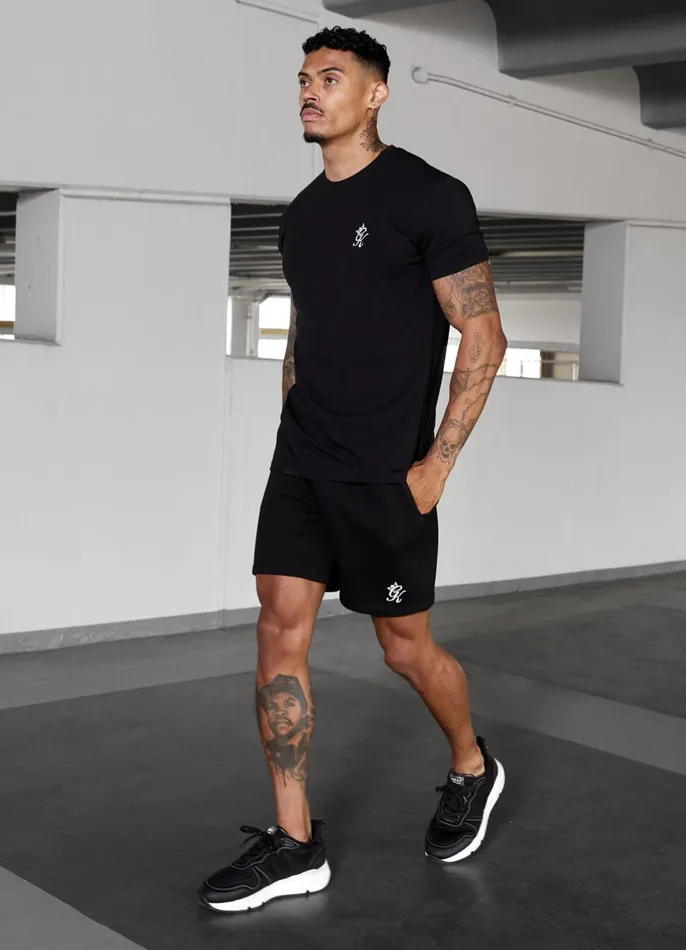 Gym King Shorts Men Fundamental Fleece Short 8211 Black