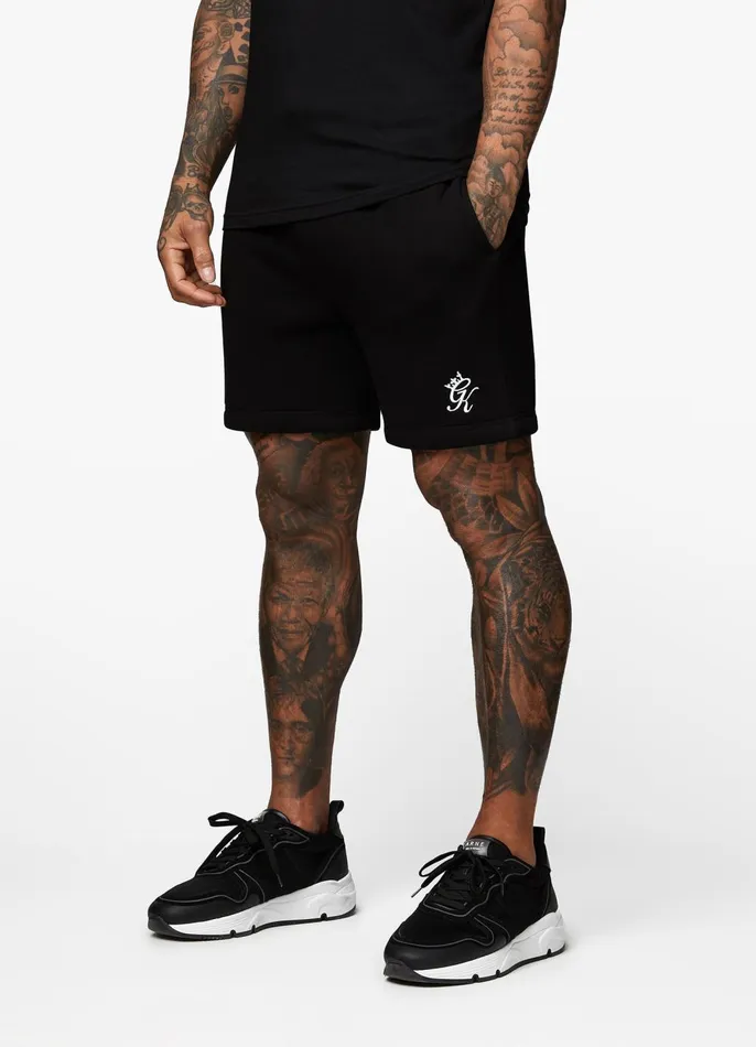 Gym King Shorts Men Fundamental Fleece Short 8211 Black