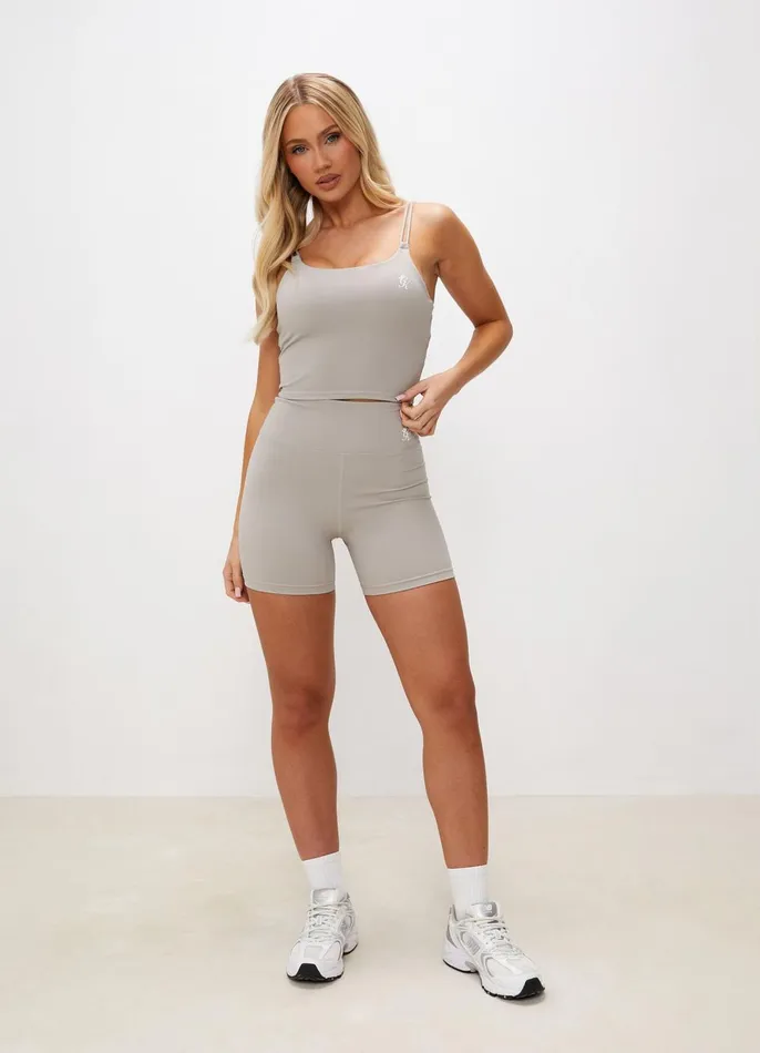 Gym King Shorts Women 365 5 Inch Short 8211 Dove Grey