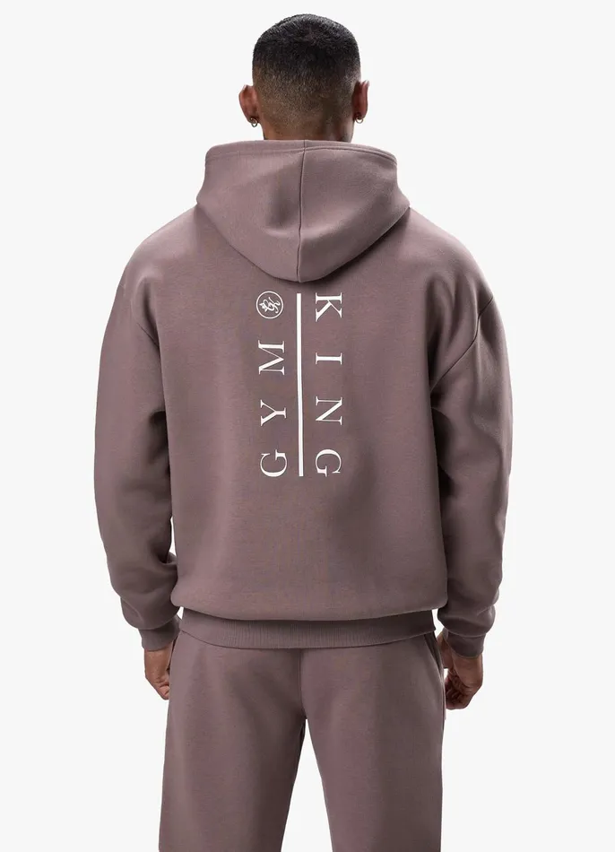 Gym King Sweatshirts and Hoodies Men Division Hood 8211 Iron