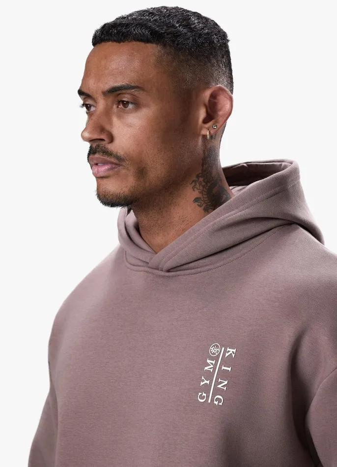 Gym King Sweatshirts and Hoodies Men Division Hood 8211 Iron