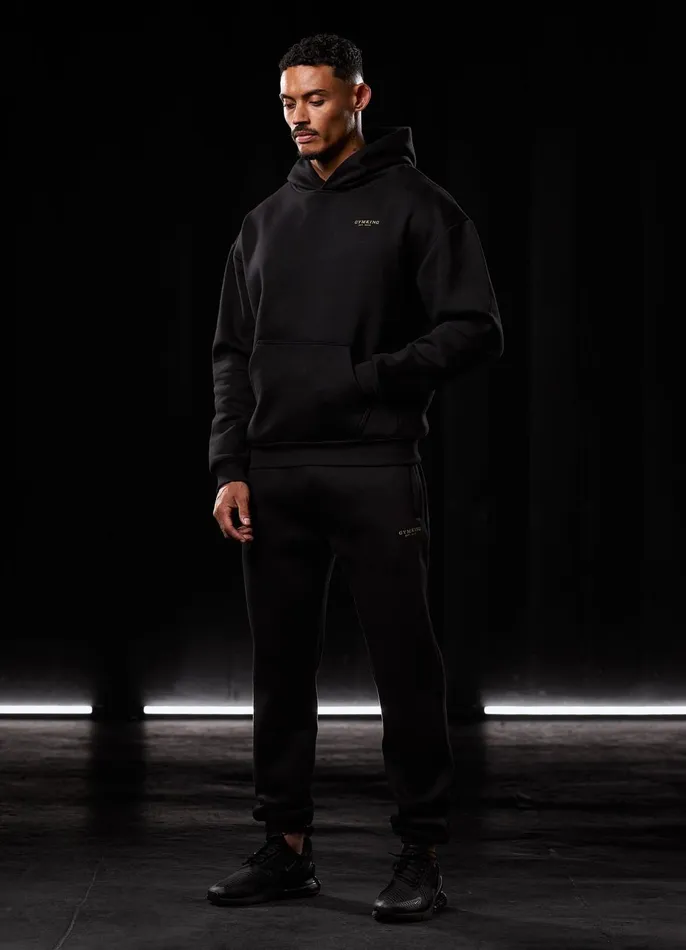 Gym King Sweatshirts and Hoodies Men Established Hood 8211 BlackGold