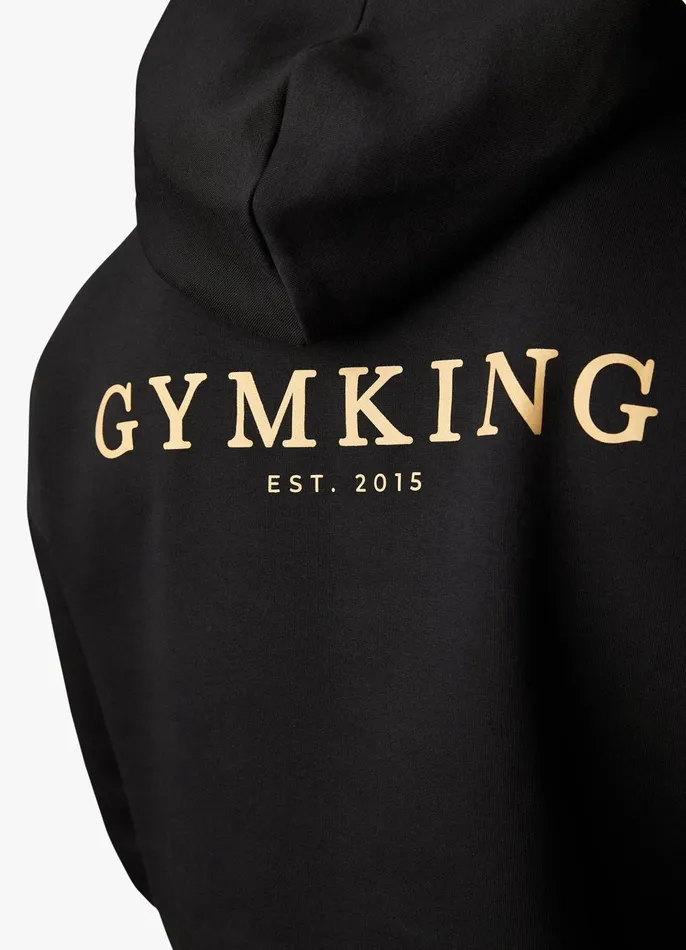 Gym King Sweatshirts and Hoodies Men Established Hood 8211 BlackGold
