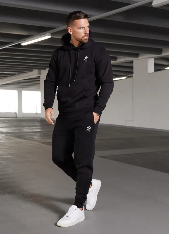 Gym King Sweatshirts and Hoodies Men Fundamental Fleece Hood 8211 Black