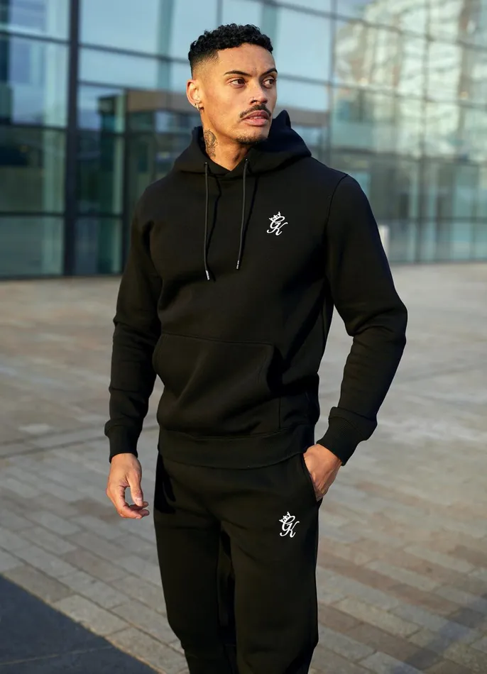 Gym King Sweatshirts and Hoodies Men Fundamental Fleece Hood 8211 Black