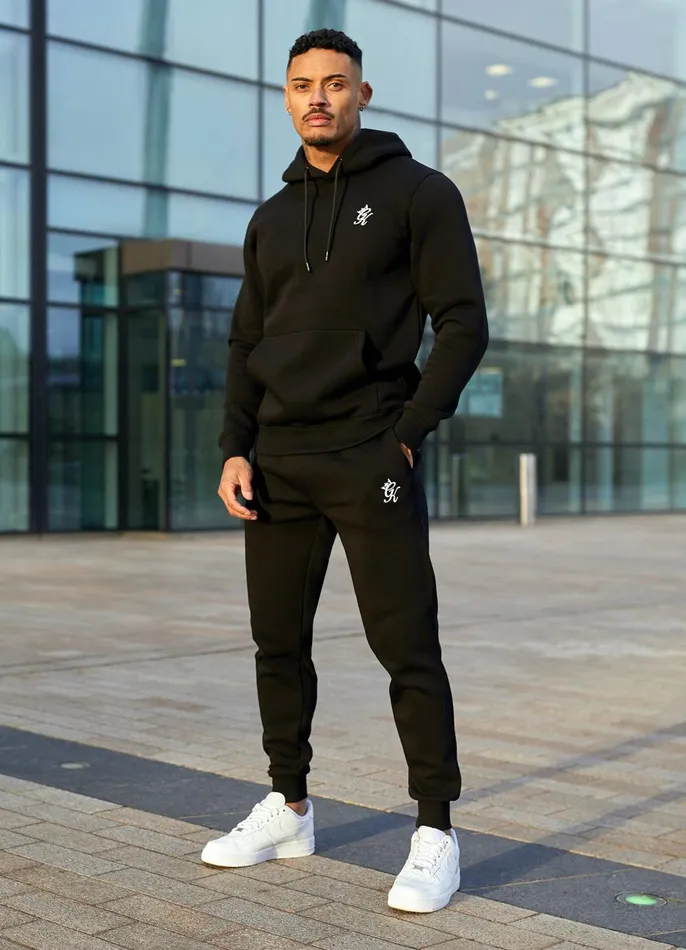Gym King Sweatshirts and Hoodies Men Fundamental Fleece Hood 8211 Black