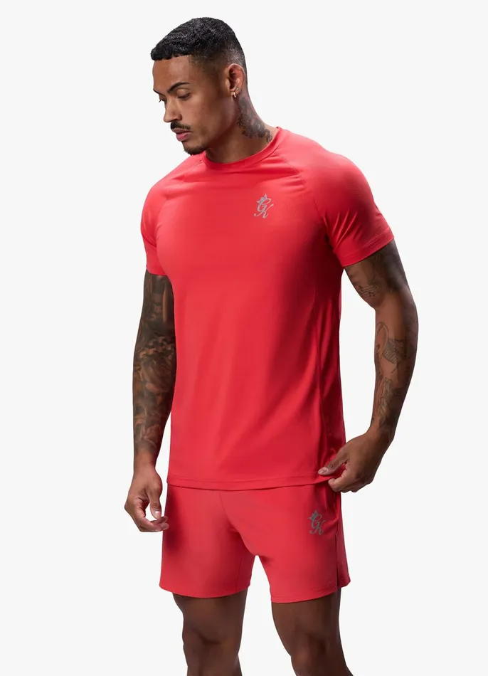 Gym King TShirts Men Energy Tee 8211 Hot Red
