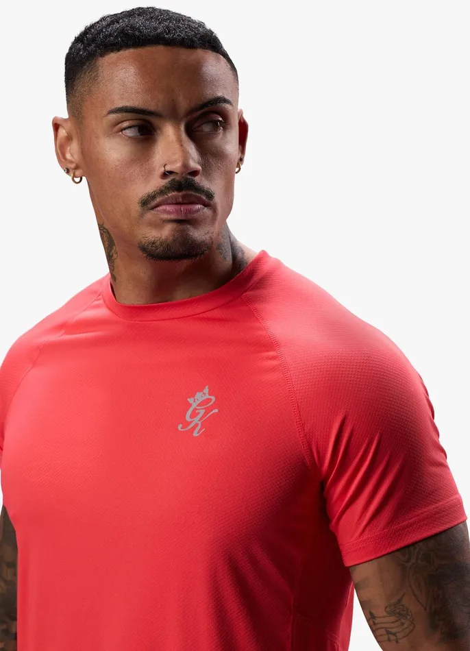 Gym King TShirts Men Energy Tee 8211 Hot Red
