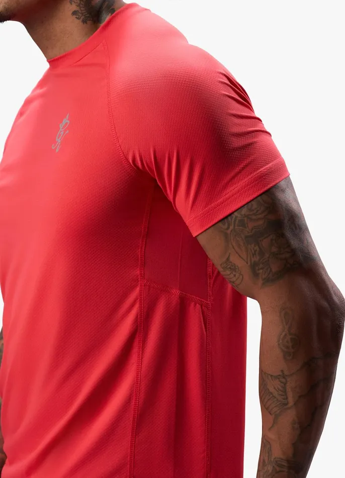 Gym King TShirts Men Energy Tee 8211 Hot Red