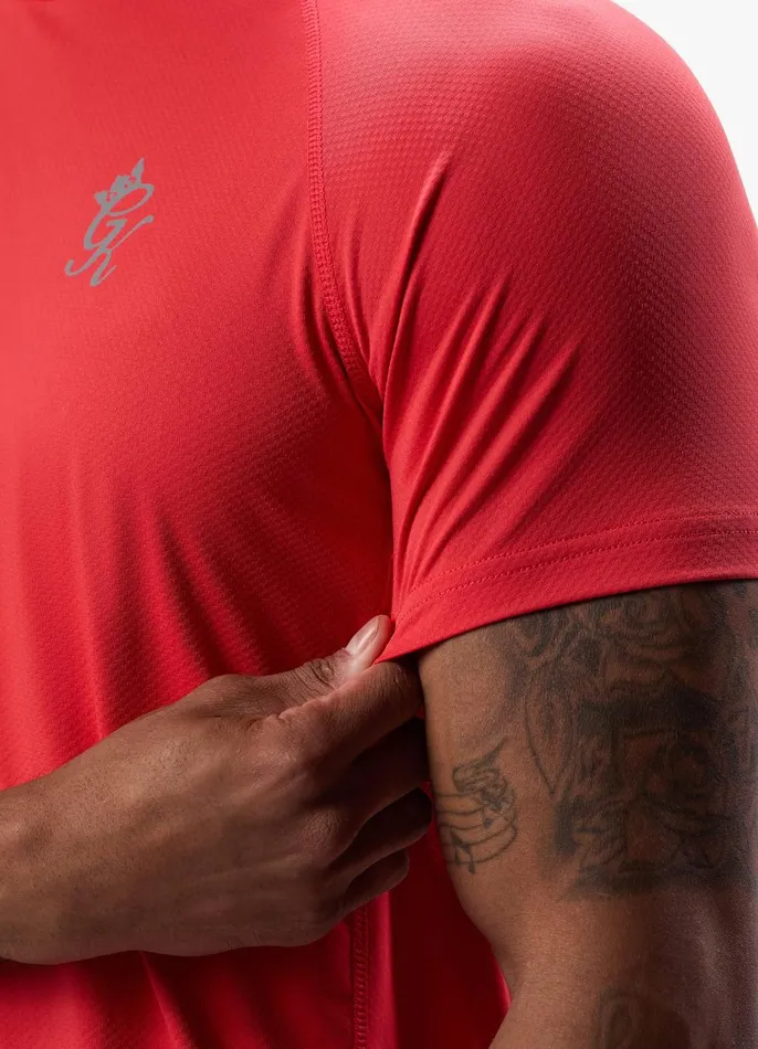 Gym King TShirts Men Energy Tee 8211 Hot Red