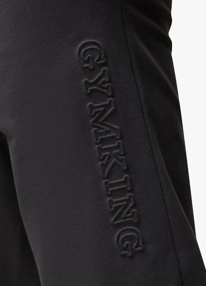 Gym King Tracksuit Bottoms Men Eclipse Embossed Jogger 8211 Pewter