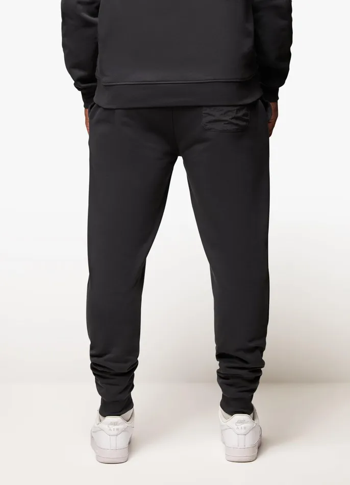 Gym King Tracksuit Bottoms Men Eclipse Embossed Jogger 8211 Pewter