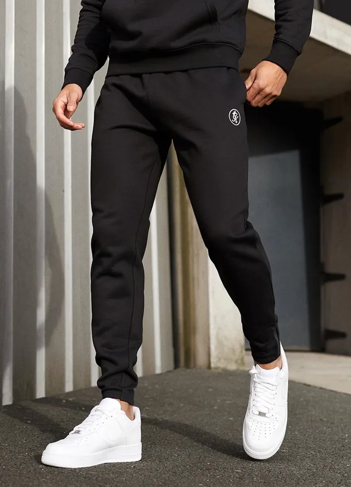Gym King Tracksuit Bottoms Men Pro Logo Jogger 8211 Black
