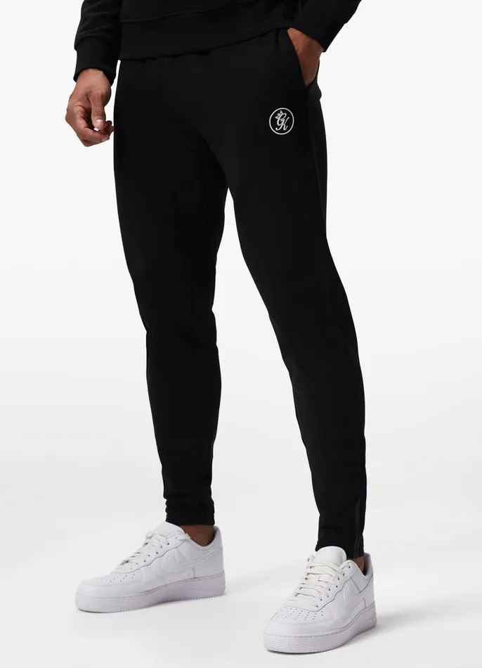 Gym King Tracksuit Bottoms Men Pro Logo Jogger 8211 Black