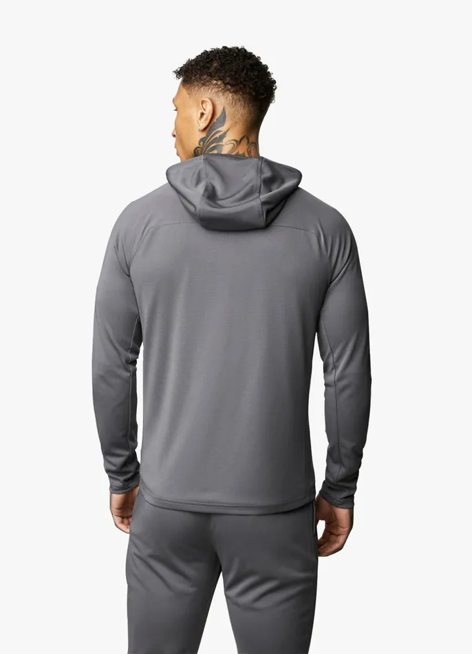 Gym King Tracksuit Tops Men 365 Lightweight Poly Training Hood 8211 Graphite