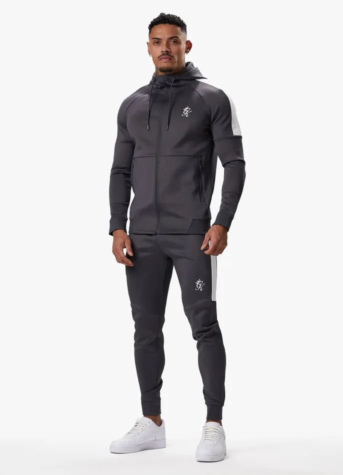 Gym King Tracksuits Men Core Plus Poly Tracksuit 8211 Graphite