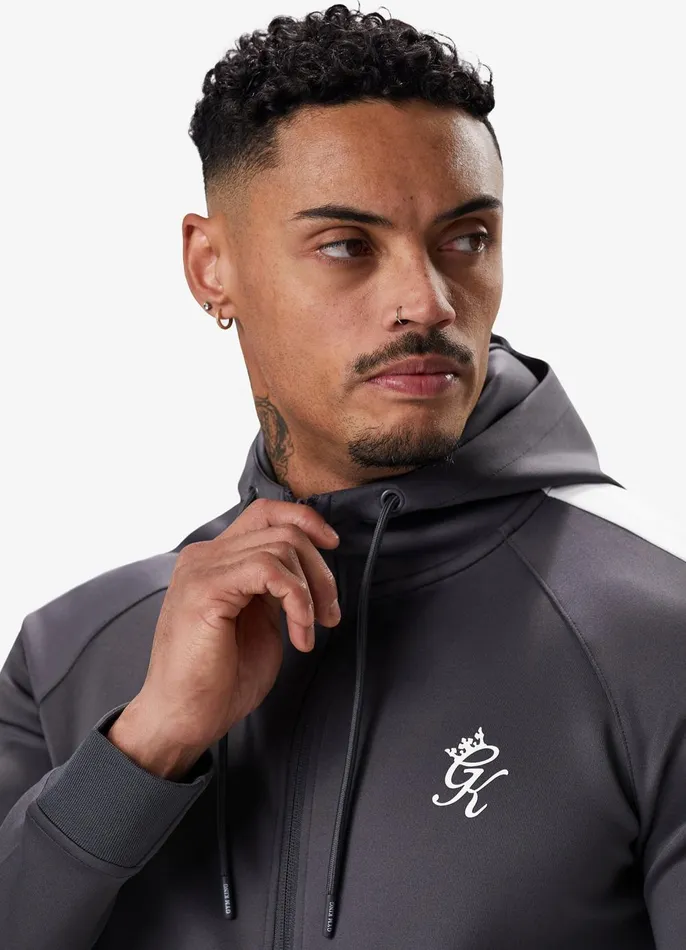 Gym King Tracksuits Men Core Plus Poly Tracksuit 8211 Graphite